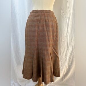 Vintage Dolce Gabbana Wool Skirt Sz 40
